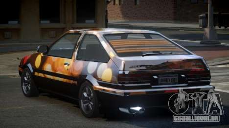 Toyota Corolla AE86 Qz PJ5 para GTA 4