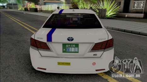 Toyota Crown Majesta 2014 Private Taxi para GTA San Andreas