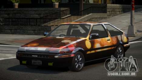 Toyota Corolla AE86 Qz PJ5 para GTA 4