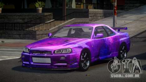 Nissan Skyline R34 PS-I S6 para GTA 4