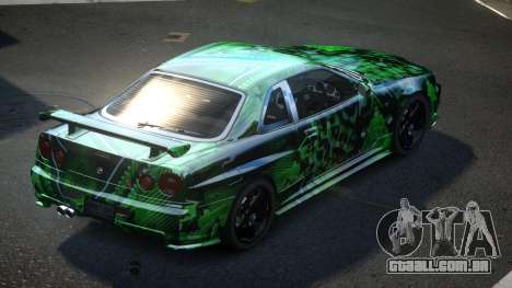 Nissan Skyline R34 GS-U S8 para GTA 4