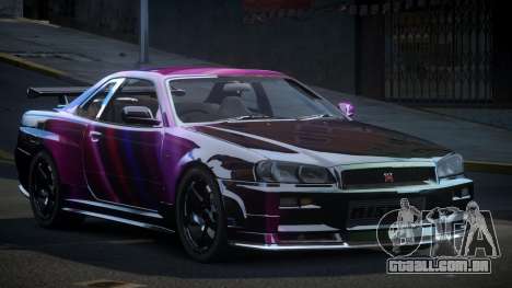 Nissan Skyline R34 GS-U S7 para GTA 4