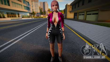 Kokoro Purple Racer Noshades para GTA San Andreas