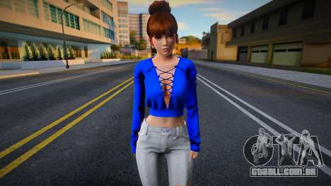 Kasumi Casual v14 (good model) para GTA San Andreas