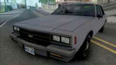 Chevrolet Impala 1986 LAPD Unmarked para GTA San Andreas