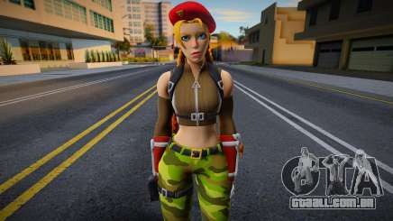 Fortnite - Cammy White (Tactical) para GTA San Andreas