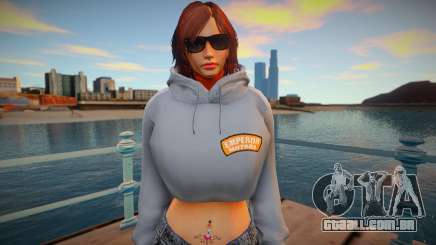 Katarina Alves Casual V1 DLC Los Santos Tuners 2 para GTA San Andreas