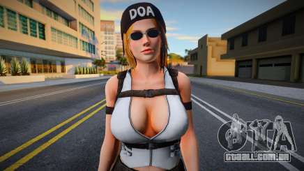 Tina Armstrong Security Uniform para GTA San Andreas