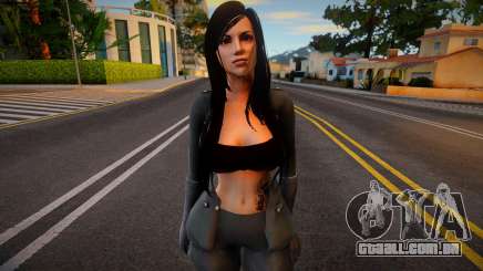 Skyrim Monki Sexy Black Soldier 3 para GTA San Andreas