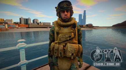 Call Of Duty Modern Warfare Woodland Marines 13 para GTA San Andreas