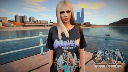 Rachel v11 skin para GTA San Andreas