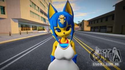 Animal Crossing Ankha NSFW Skin 1 para GTA San Andreas