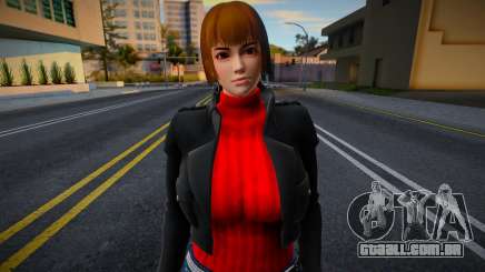 DOA Red Jacket Noshades para GTA San Andreas