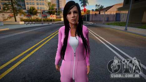 Monki Construction Suit (Pink) para GTA San Andreas