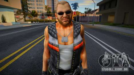 Dead Or Alive 5 - Bass Armstrong (Costume 1) 3 para GTA San Andreas