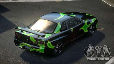 Nissan Skyline R34 G-Style S3 para GTA 4