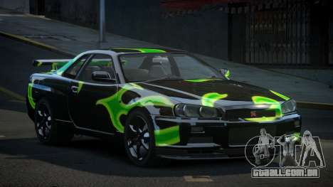 Nissan Skyline R34 G-Style S3 para GTA 4