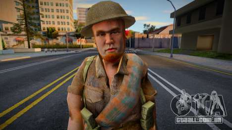 Call of Duty 2 British Soldiers 4 para GTA San Andreas