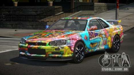 Nissan Skyline R34 G-Style S1 para GTA 4