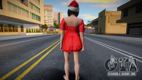 Mulher asiática em roupas de Ano Novo 2 para GTA San Andreas