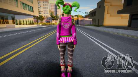 Fortnite Zoey Candy Girl para GTA San Andreas