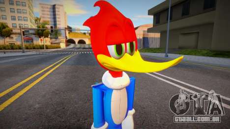 Woody Woodpecker (Pica-Pau) para GTA San Andreas