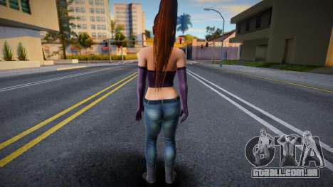 Mai Shiranui Dark Casual para GTA San Andreas