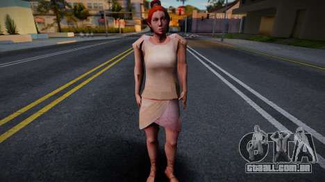 Female Civilian 2 God of War 3 para GTA San Andreas