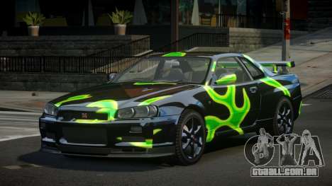 Nissan Skyline R34 G-Style S3 para GTA 4