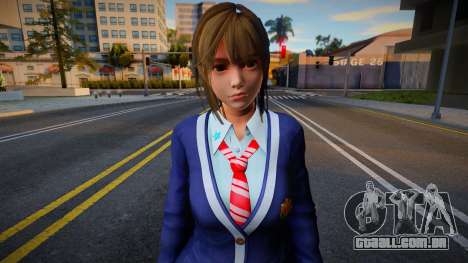 DOAXVV Misaki - Autumn School Wear 1 para GTA San Andreas