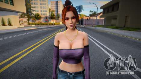 Mai Shiranui Dark Casual para GTA San Andreas