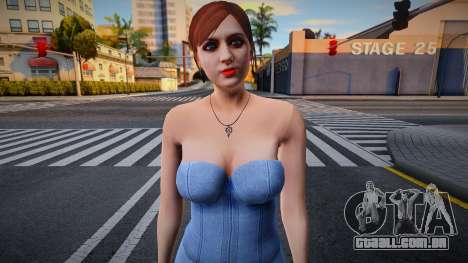 GTA Online Skin Ramdon Female Afther 2 para GTA San Andreas
