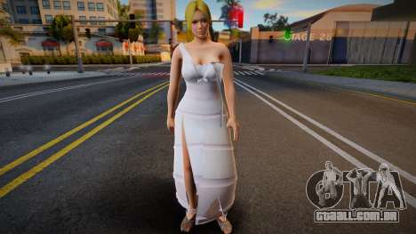 Helena white dress 1 para GTA San Andreas