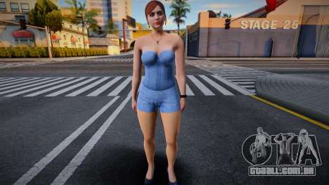 GTA Online Skin Ramdon Female Afther 2 para GTA San Andreas
