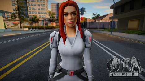 Fortnite - Black Widow White Suit para GTA San Andreas
