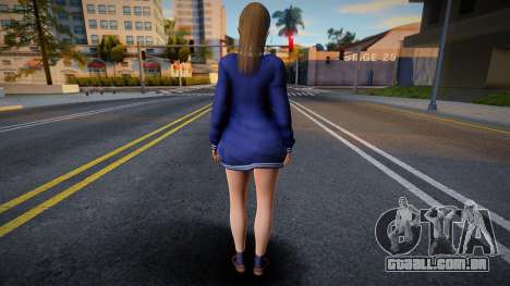 DOAXVV Misaki - Autumn School Wear 1 para GTA San Andreas