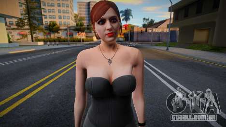 GTA Online Skin Ramdon Female Afther 1 para GTA San Andreas