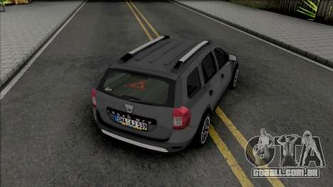 Dacia Logan MCV Stepway 2018 para GTA San Andreas