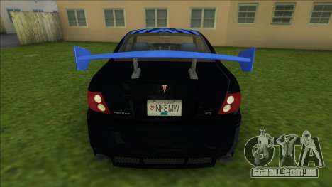 NFSMW Pontiac GTO Rog para GTA Vice City
