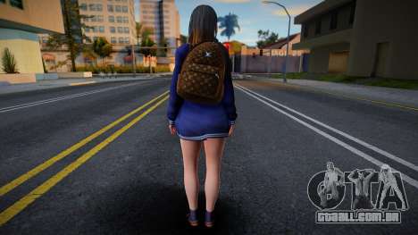 DOAXVV Nanami - Autumn School Wear 2 para GTA San Andreas