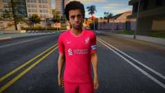 [PES21] Mohamed Salah in Liverpool 2021-22 v2 para GTA San Andreas
