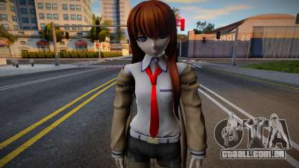 Makise Kurisu from Steins Gate (V2) para GTA San Andreas
