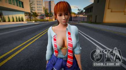 DOAXVV Kasumi Spring School Wear 1 para GTA San Andreas