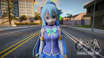 Aqua from Konosuba para GTA San Andreas