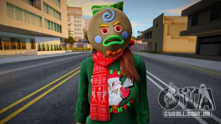 Garota com roupas de Ano Novo 3 para GTA San Andreas