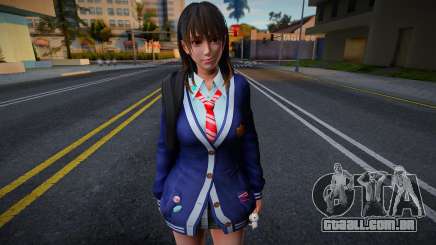 DOAXVV Nanami - Autumn School Wear 2 para GTA San Andreas