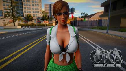 DOA Lisa Hamilton Schoolgirl para GTA San Andreas