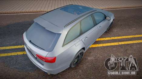 Audi RS6 Avant (RUS Plate) para GTA San Andreas
