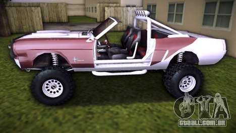 Ford Mustang Sandroadster para GTA Vice City