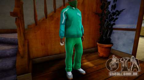 Squid Game Round 6 Player Uniform para GTA San Andreas